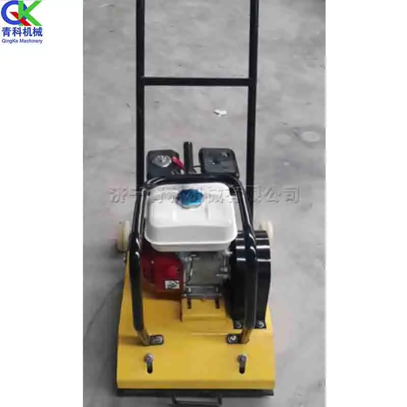 62HZ Electric Plate Rammer Sand And Gravel Compaction Equipment Concrete Pavement Repairer Loose Pavement Stabilizer