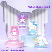 Sanrio Cute  Lazy Mobile Phone Holder Retractable Support Desktop Universal Mobile Phone Tablet Airbag Holder Gift To Friends