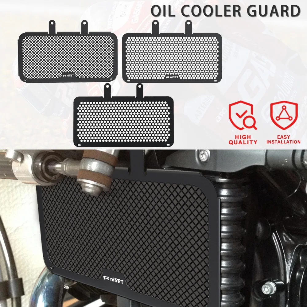 

2023 Motorcycle Accessories Oil Cooler Guard For BMW R Nine T RNineT Pure Racer Scrambler R9T Urban G/S 2014-2022 2021 2020 2019