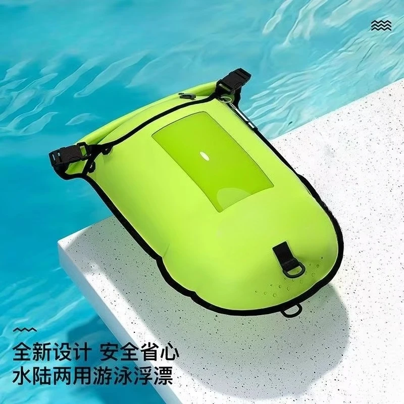 Water Safety Unit, Swimming Float Buoy With Dual Airbags, Outdoor Water Safety Marker & Rescue Aid
