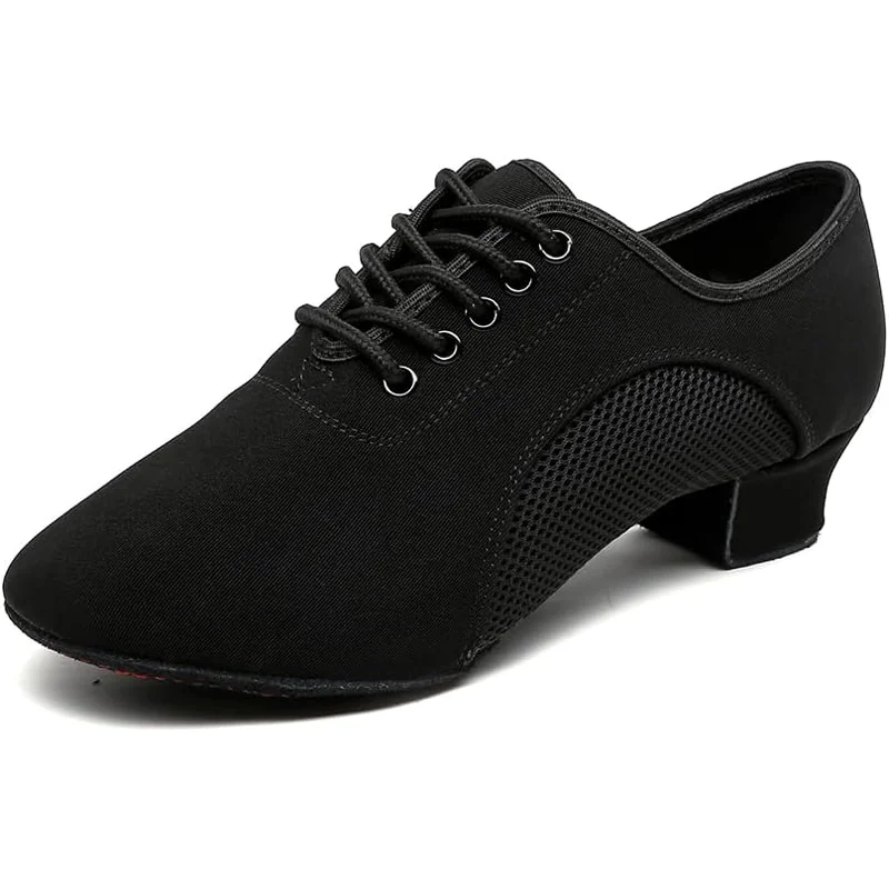

Latin dance shoes Jazz adult dance hall salsa dance shoes ladies black teacher training modern tango sneakers