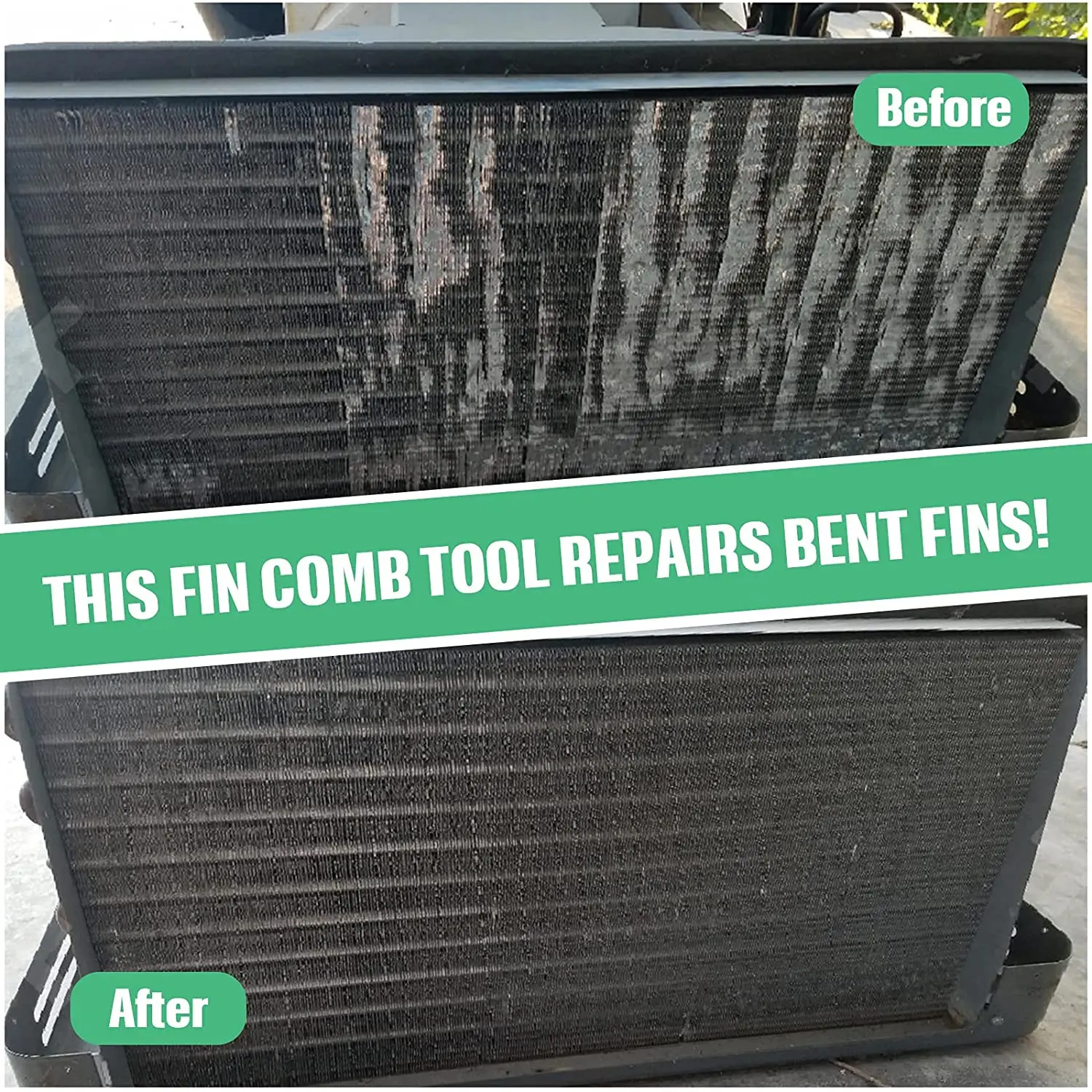 Fcr6 Fin Comb Set Plastic Colored Radiator Fin Comb Straightener Evaporator Condenser Coil Ring Handle 12 Different Fin Spacing