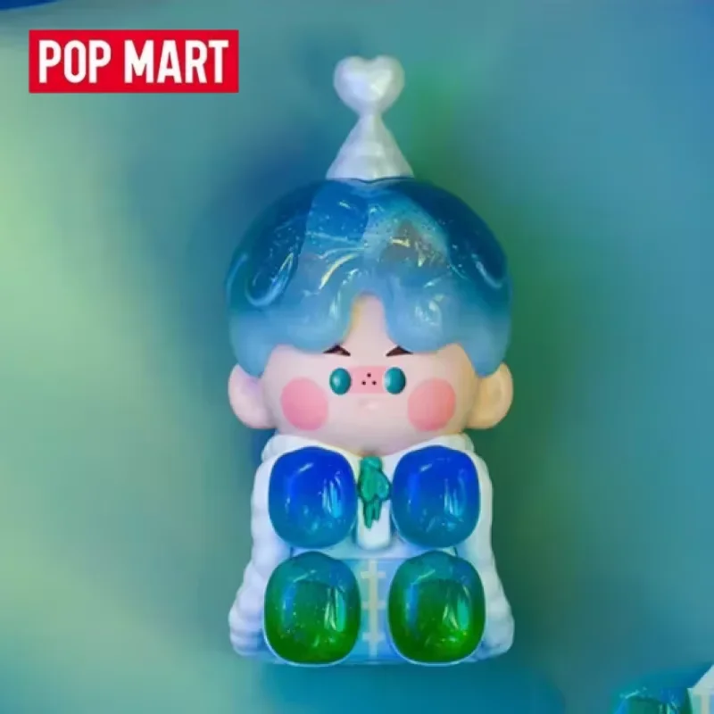 

POP MART Pino Jelly Make A Wish слепая коробка Mystery Box Guess Bag игрушки куклы милые аниме фигурки настольные украшения