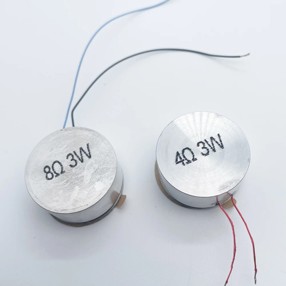 26mm 4Ohm 8Ohm 3W speaker Cylindrical resonant horn Vibration vibrator somatosensory resonator speaker mini speaker 1pcs