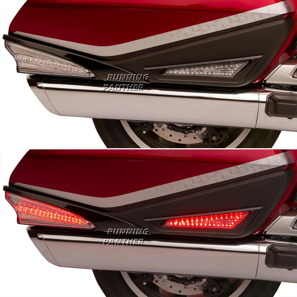 Motorcycle Saddlebag Side Indicator LED Marker Lights Decorative Lamp For Honda Goldwing Gold Wing GL 1800 GL1800 F6B 2018-2023