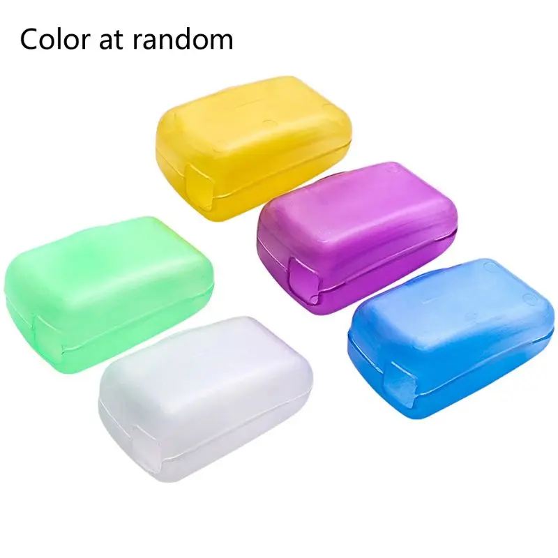 Cubierta de cabeza de cepillo de dientes de viaje, 5 piezas, tapa, protectores de limpiador de cepillo de acampada, 27RB