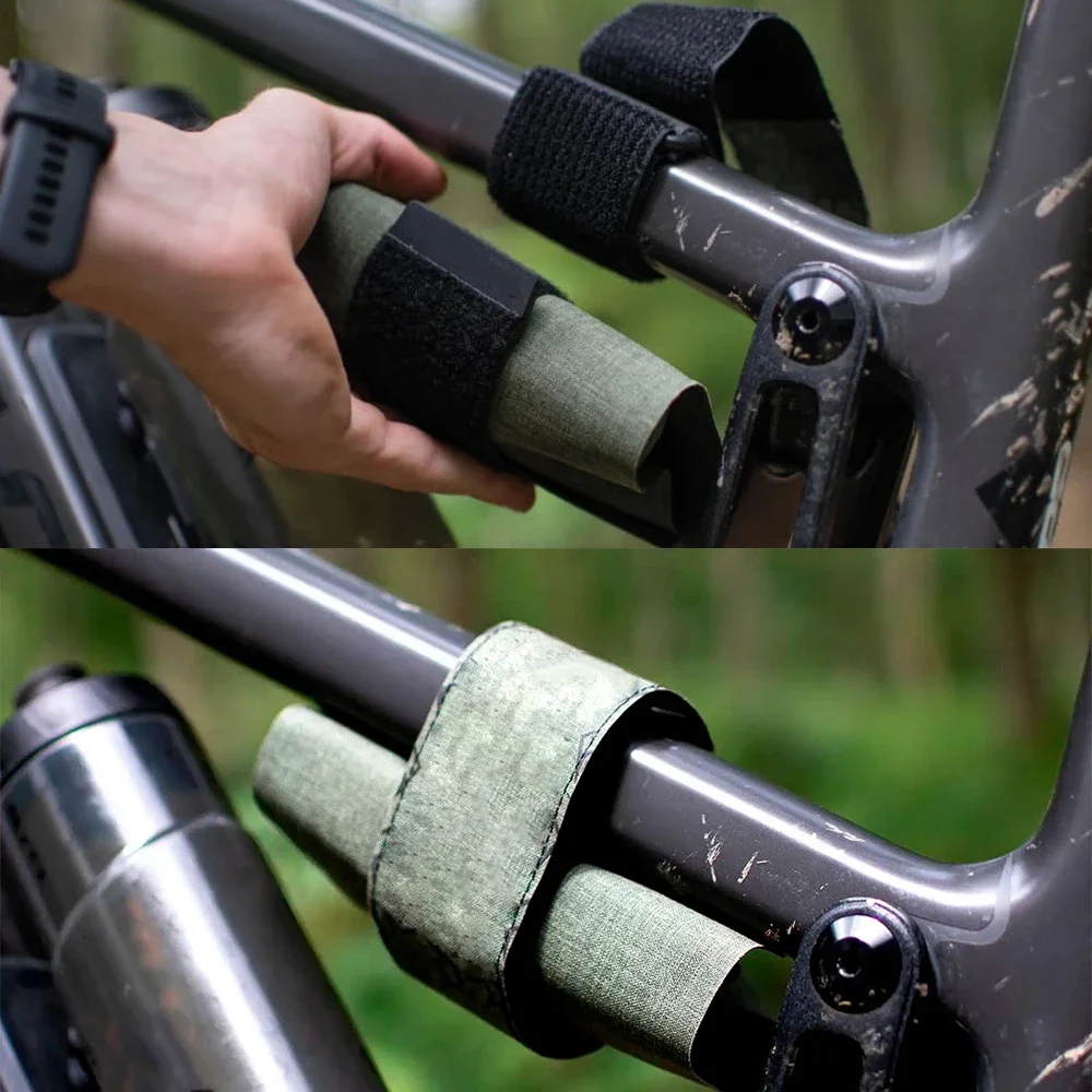 Fahrrad-Werkzeugtasche, umwickelt in modularem Design, wasserdichte Aufbewahrungs-Fahrradtasche, geeignet für MTB-Straßkies, E-Bike-Mountainbikes – Detail 4