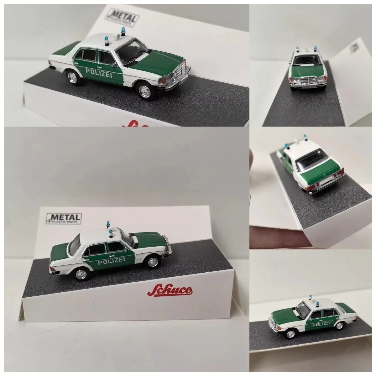 

The Rear Bumper Is Slightly Blackened By Electroplating SCHUCO Diecast HO 1/87 Scale BENZ 280E Alloy Car Model