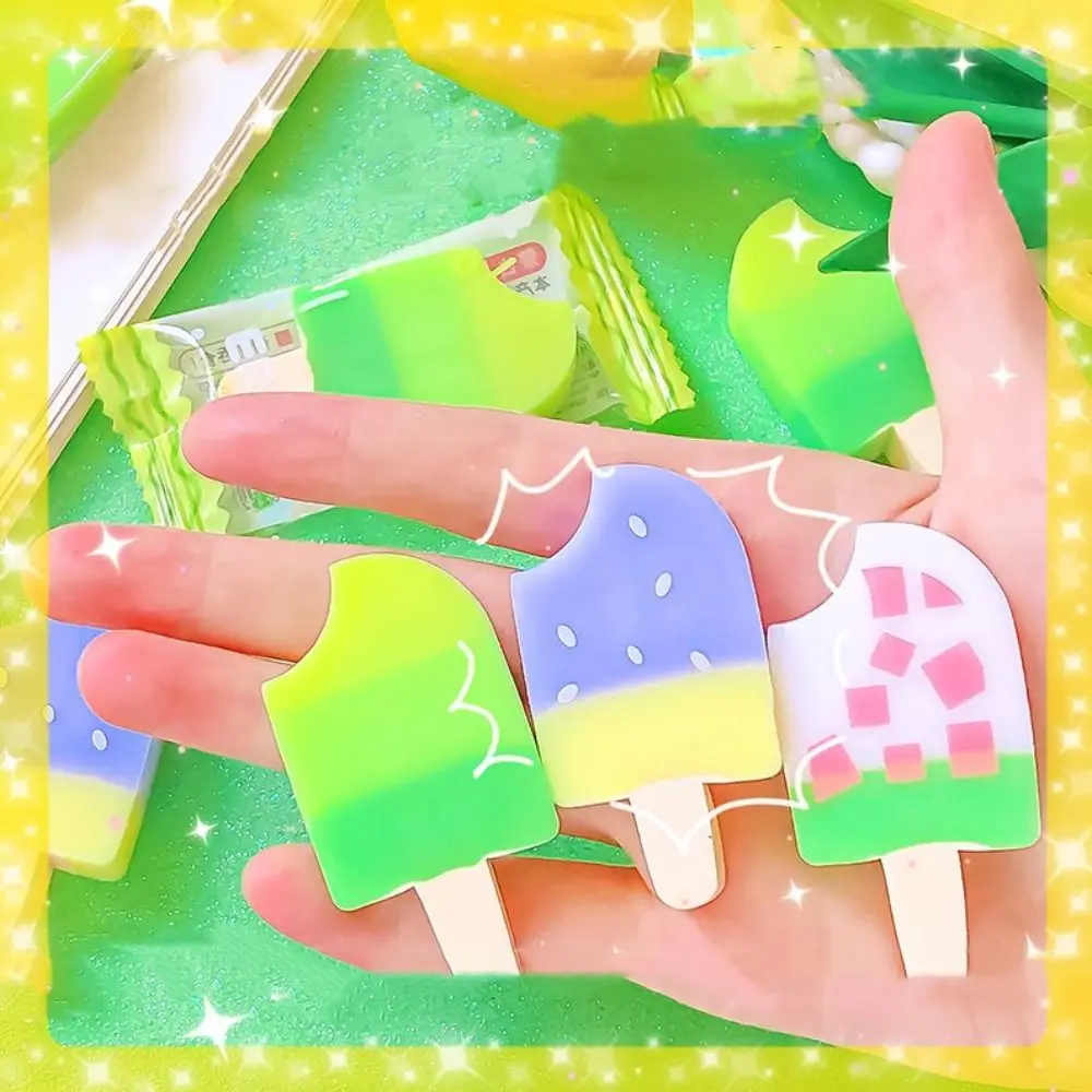 ยางลบรูปไอศครีมน่ารักไม่เหมือนใครยางลบสำหรับเด็ก