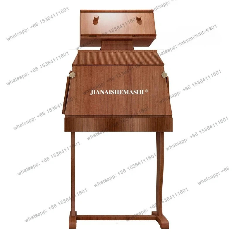 

Locker Simple Living Room Storage Creative Makeup Desk Wine Cabinet Medieval Robot Solid Wood