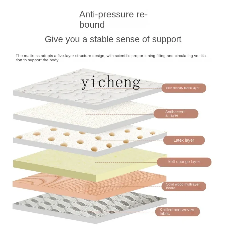 YY Massage Couch Latex Mattress Facial Bed Beauty Salon Special Chinese Medicine Massage Bed