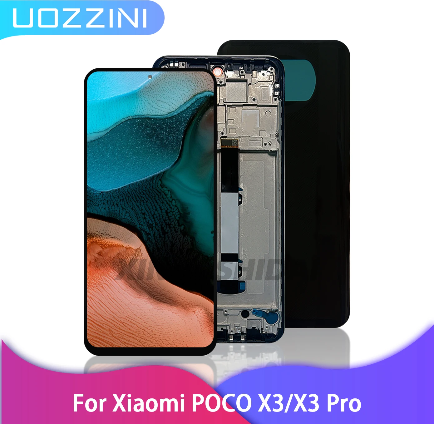 6.67 Getestet Für Xiaomi Poco X3 Display LCD Touch Screen Digitizer Für POCO X3 Pro LCD M2007J20CG Bildschirm ersatz Teile