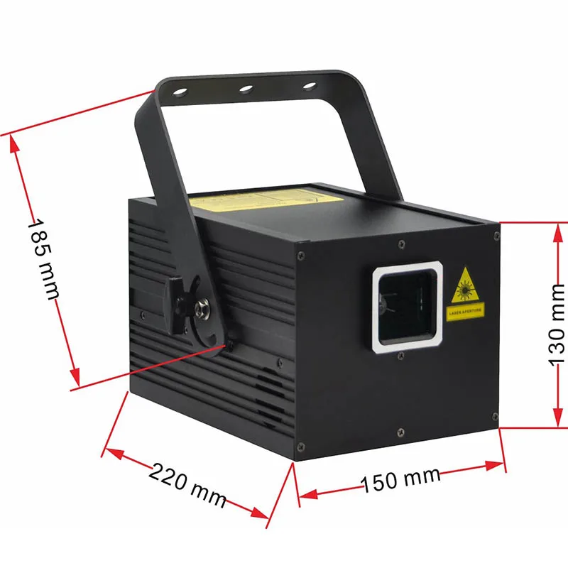 

Jacmui Disco Light 1 Вт Полноцветный анимационный лазерный свет Светодиодный RGB лазерный луч Сканер Проектор Дискотека Эффект освещения сцены Свет