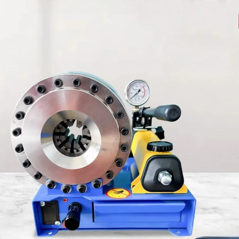 Pressa per tubi di compressione manuale portatile per piccoli tubi per olio ad alta pressione per uso domestico Tubo a prova di esplosione ZF-01