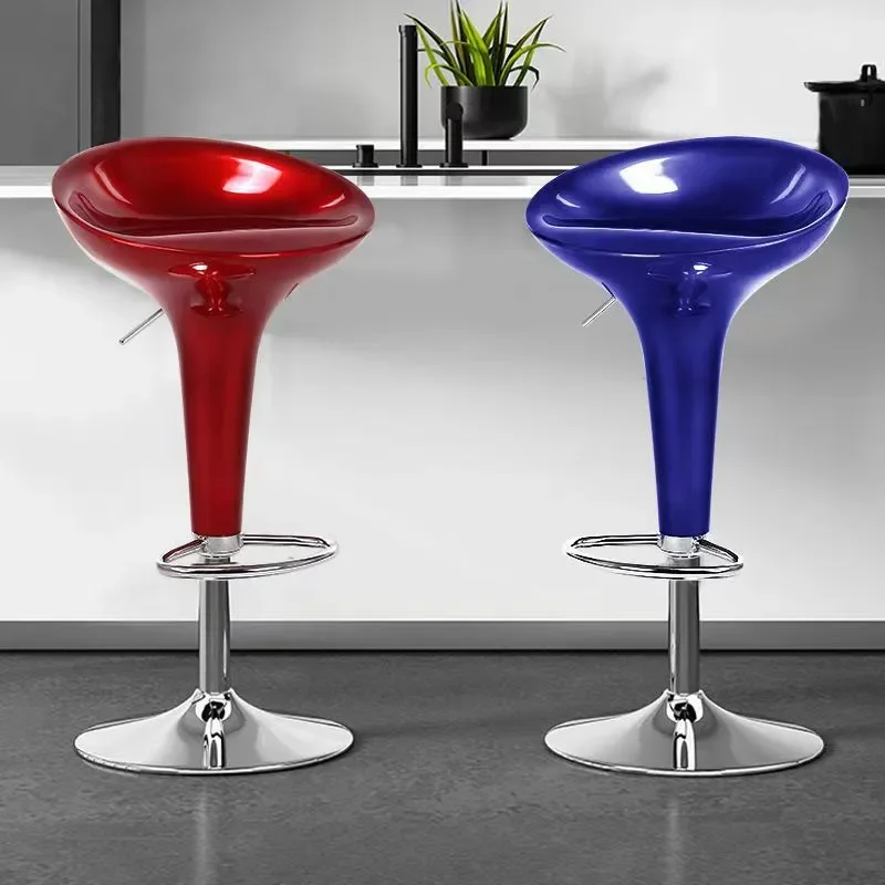 Modern European Bar Stool Adjustable Height High Chair Simple Mobile Phone Store Seat Household Counter Lift Swivel Stools