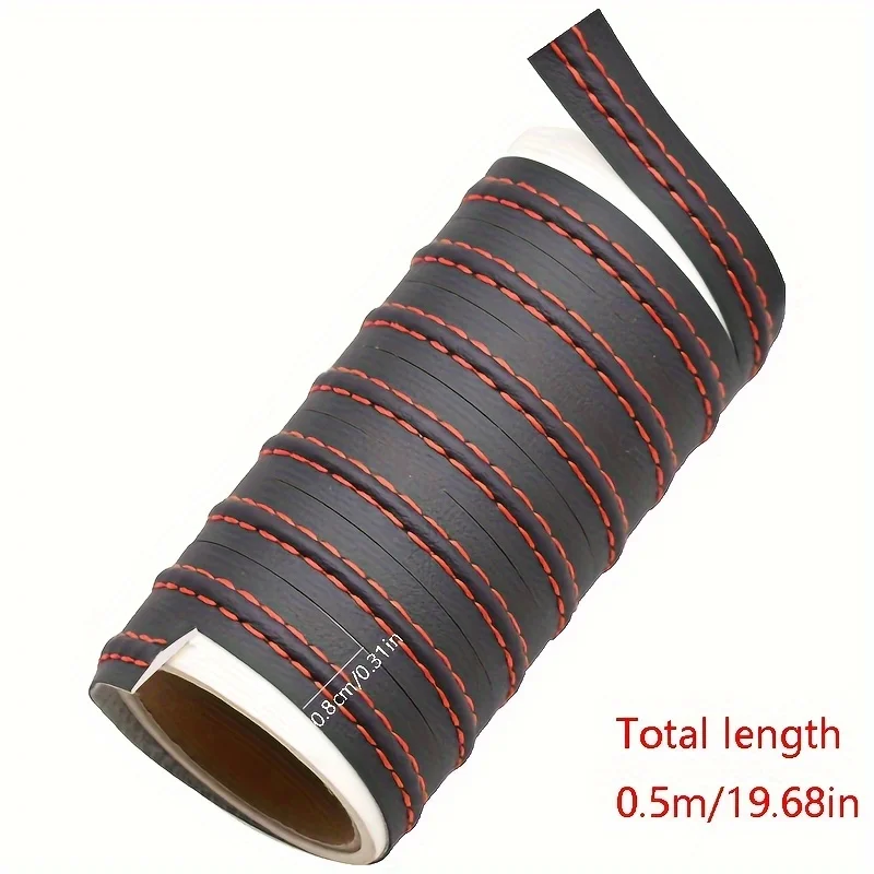 

Universal PU Leather Decoration Line Self-Adhesive Moulding Trim Dashboard Decorative Line Car Interior Accessories