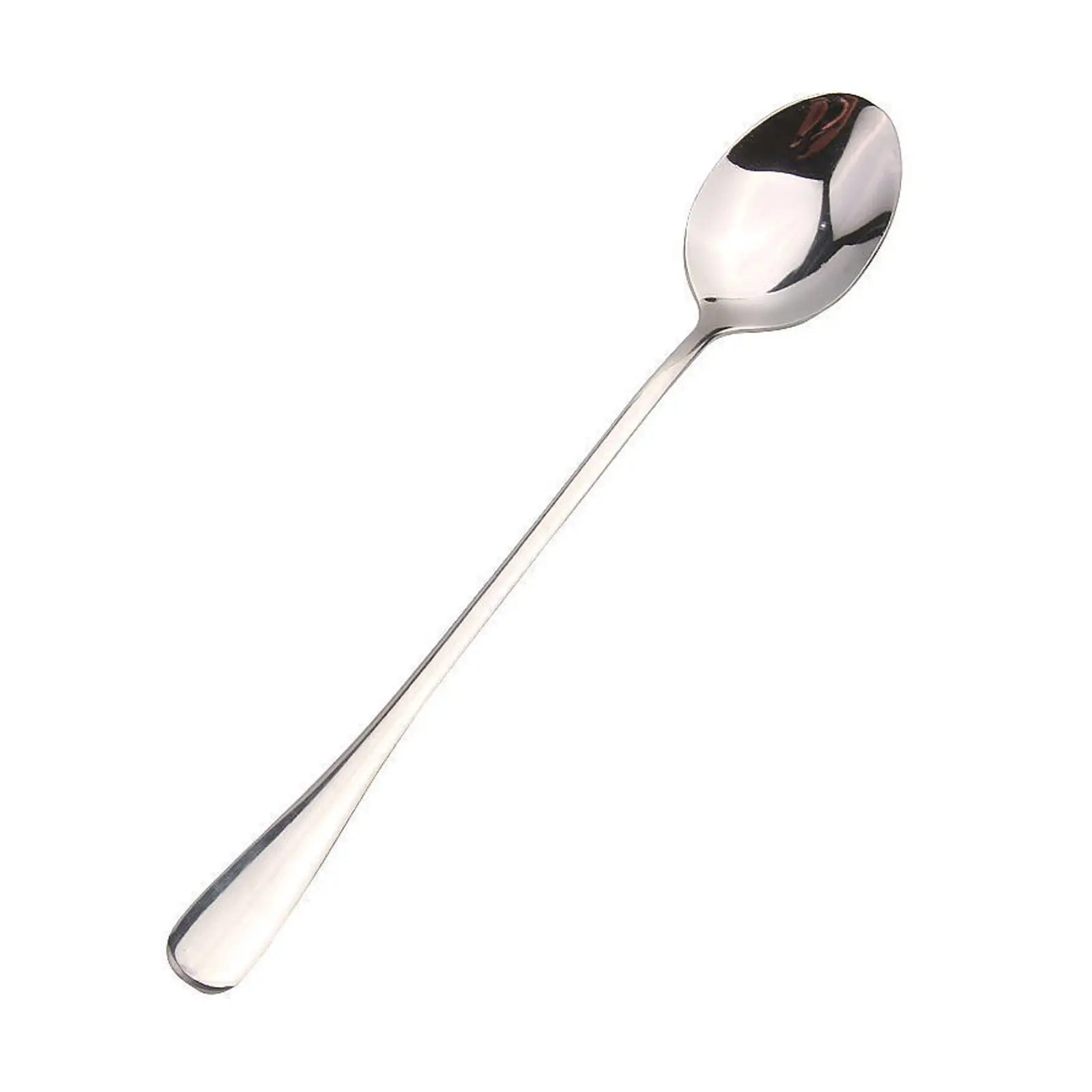 Stainless Steel Coffee Spoon, Long Handle Kitchen Scoop, Teaspoon, Ice Dessert, Snack Tool Spoons, Cream Mini Tabl K0g9