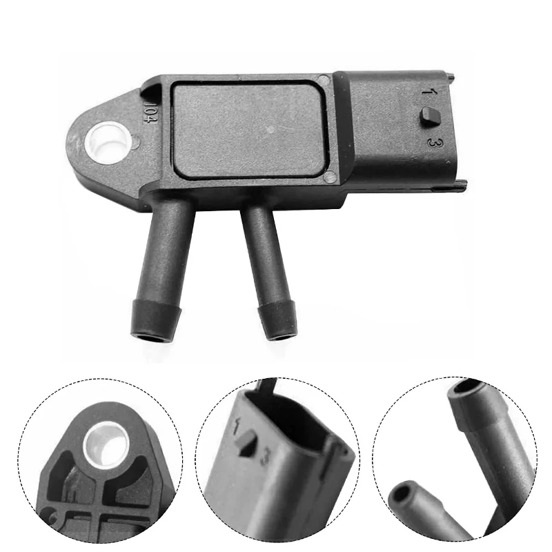 1PC DPF Differential Exhaust Pressure Sensor For Megane Qashqai J1.5 1.6 DCI Diesel 0281002772 8200469905 227702184R 0281006252