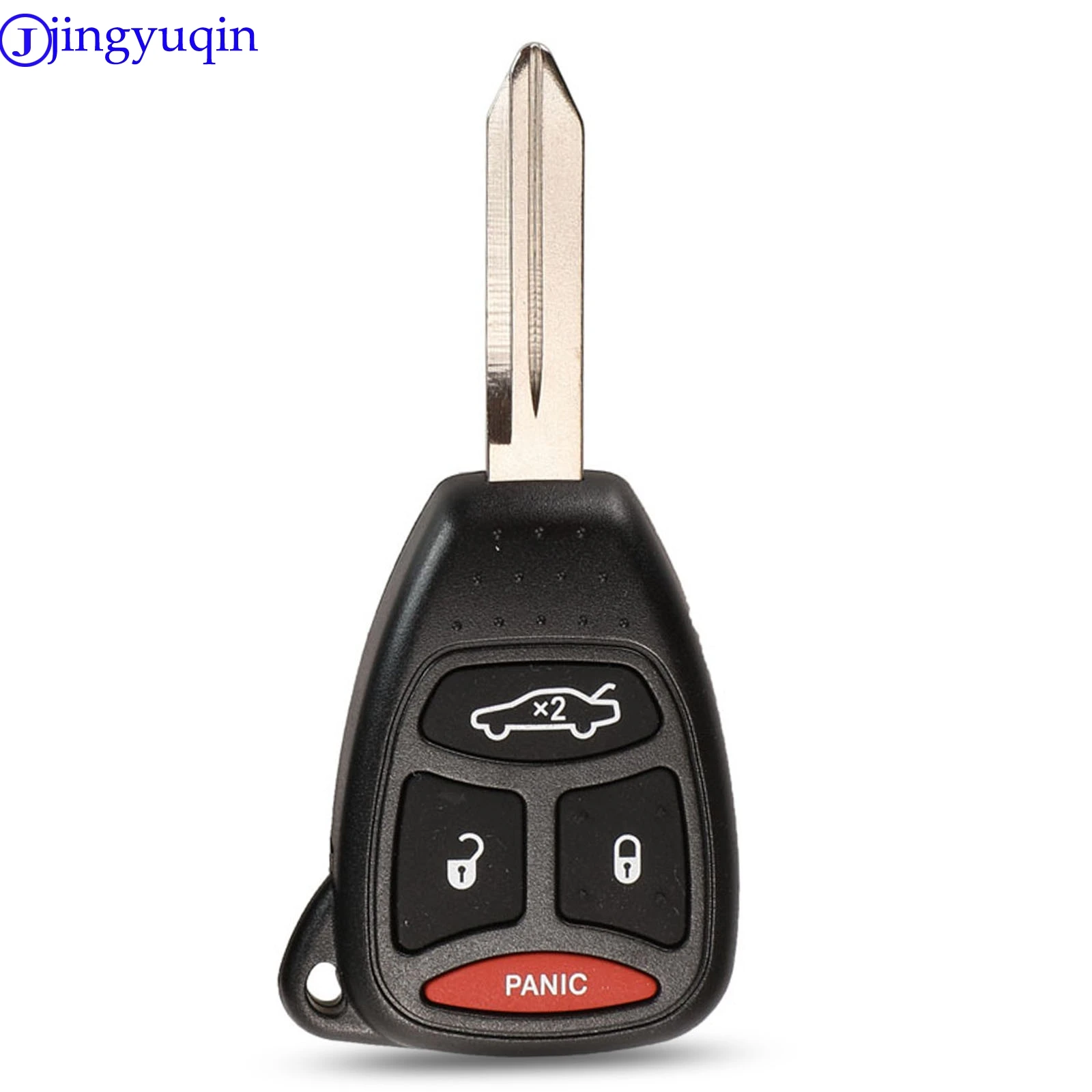 

jingyuqin 20p Transmitter Car Key Fob Case Shell For Dodge Charger Durango Magnum Chrysler 300 Aspen Jeep Commander Grand Cherok