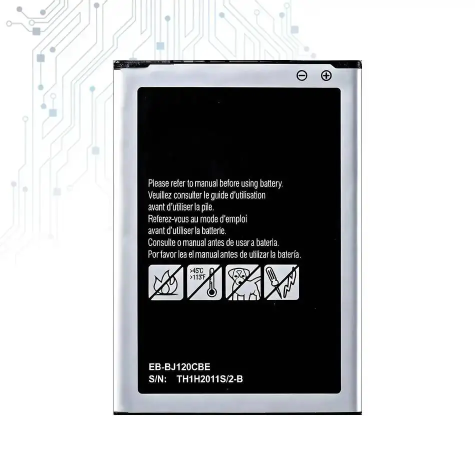 Phone Battery For Samsung Galaxy Express 3 J1 2016 SM-J120A SM-J120F SM-J120F/DS J120 J120h J120ds EB-BJ120CBE 2050Mah