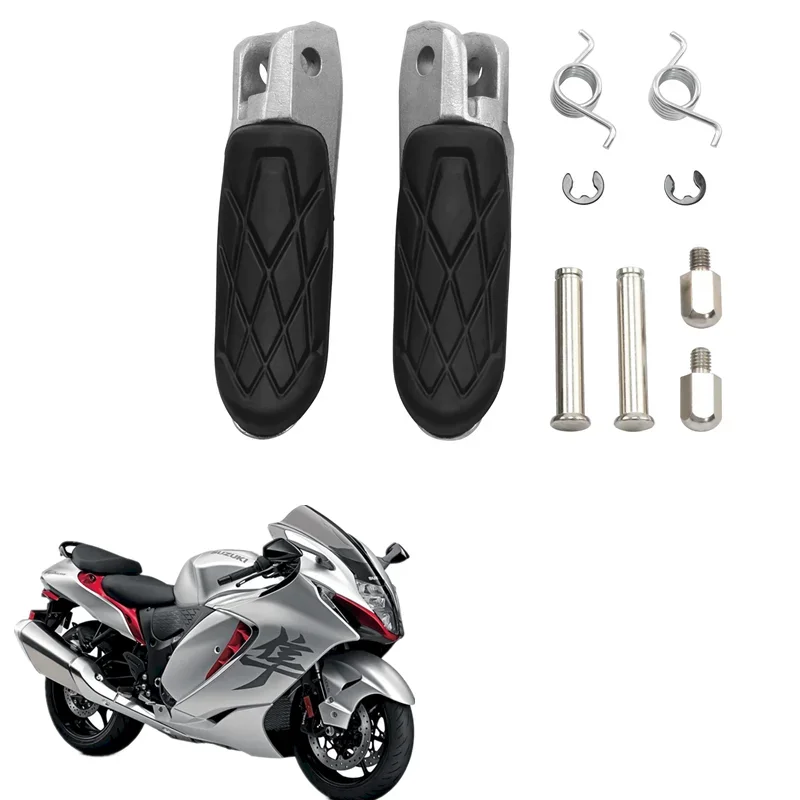 MOTO For Suzuki Hayabusa GSX1300R 2022-2023 Motorcycle  Acsessories Driver Rider Foot Pegs Footrests