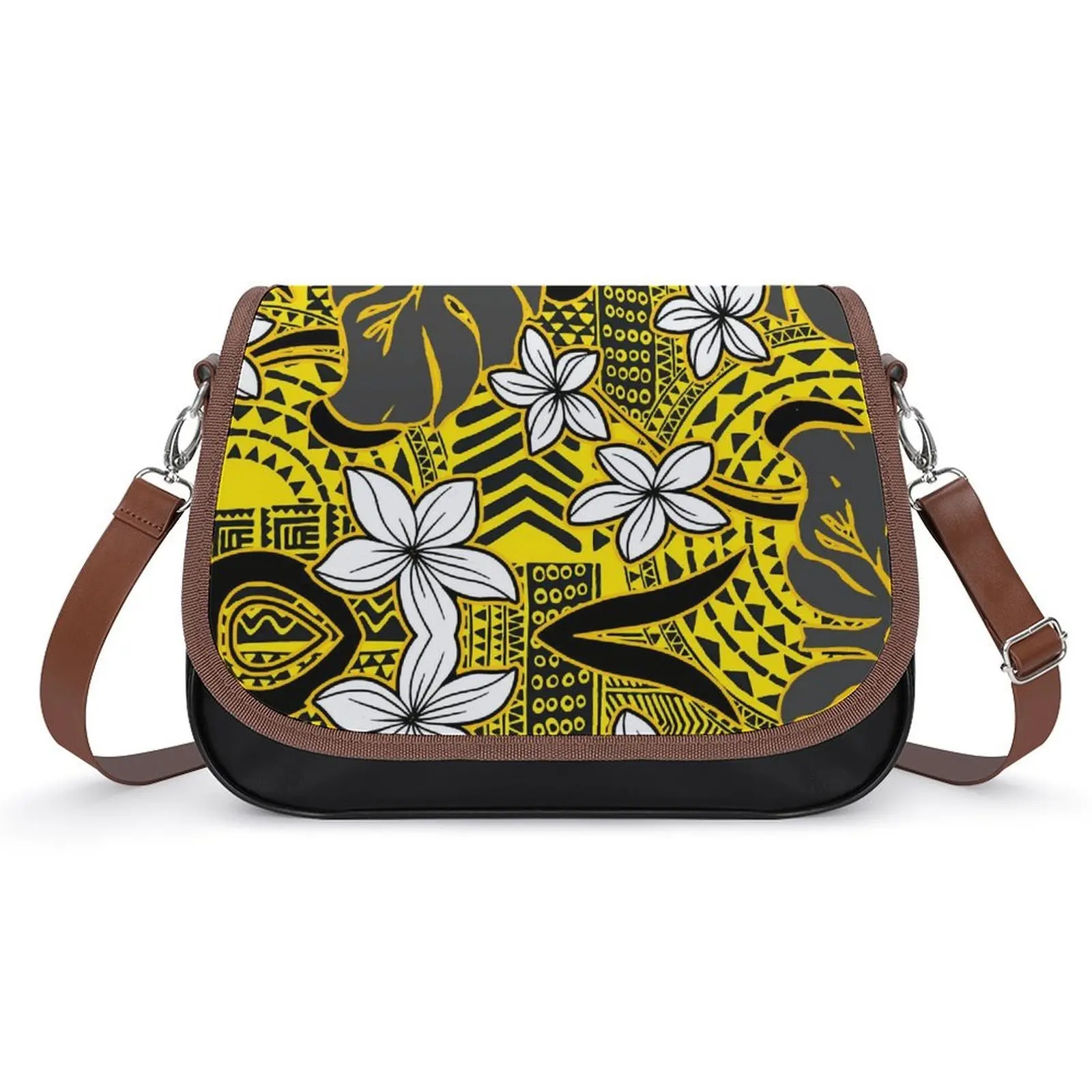 

Customized Polynesian Women'S Crossbody Bag For Party Small Storage Bag For Casual Work High-Quality Pu Crossbody Bag