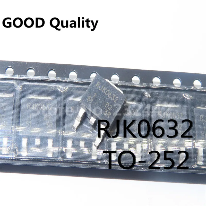 10 шт., RJK0632, RJK0632JPD TO-252, 60 в, 20 А, N-канальный Высокоскоростной Выключатель питания
