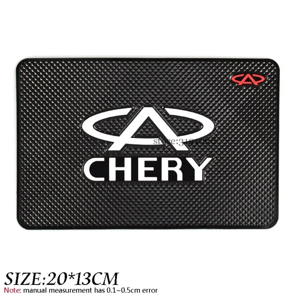 Anti Slip Mat with Brand Logo PVC Phone Non Slip Pad for KIA K2 K3 K5 KX3 KX5 Stinger Forte Sorento Sportage R Rio Soul Cerato