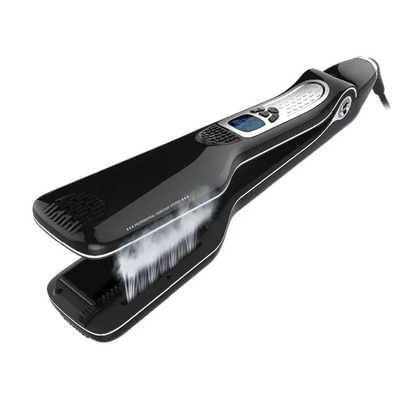 Ceramic Hair Straightener, Professional Flat Iron, 2 in 1 Straightening and Curling, Fast Heating, Salon Quality Styling Tool
