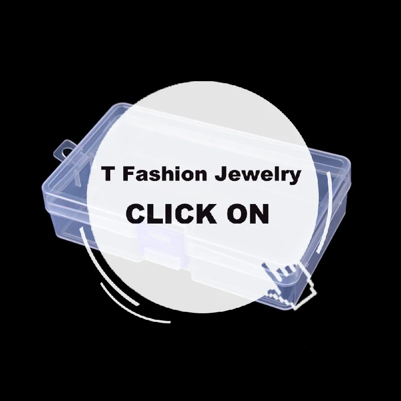 

5 Pcs Transparent Lockable Box Small Object Storage Box Fishing Gear Accessories Box Plastic Material Earring Jewellery Box