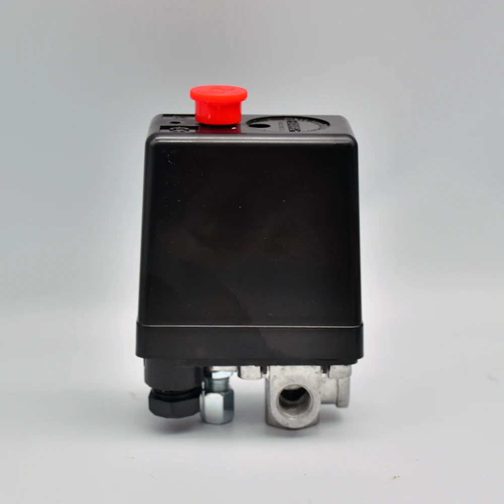 Air Compressor Pressure Switch 90-120psi Automatic air pressure switch 4Port Manifold Electric Air Compressors Tool Accessory