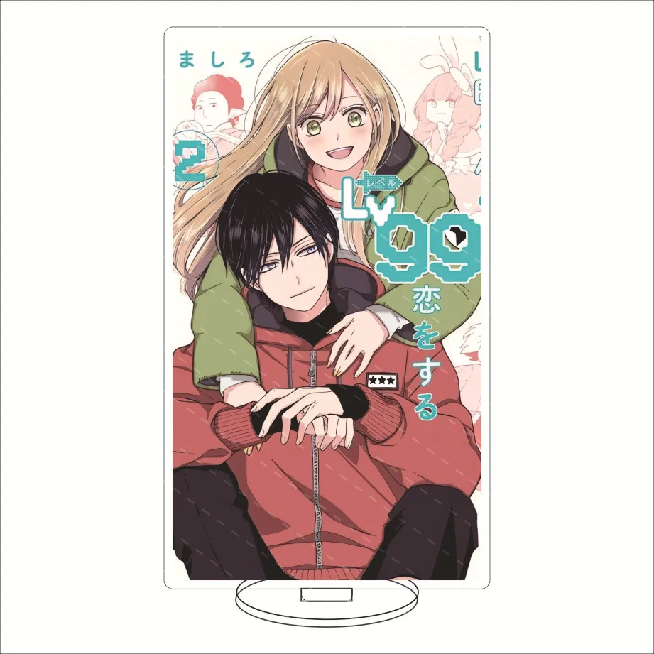Anime My Love Yamada-kun Bei Lv999 Stand Acryl Figur Stehende Modell Platte Desktop Halter Cosplay Sammlungen – Detail 3