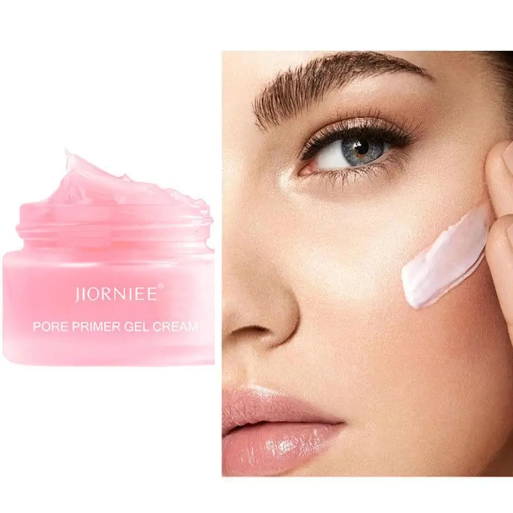 Creme Gel Base Invisible Pore, Primer Facial de Poros, Facial para Mulheres Diárias, Maquiagem, 2 Estilos, 30g