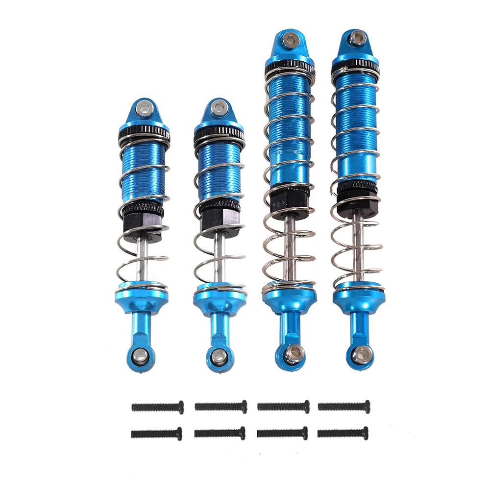 For Wltoys 12428 12423 12427 12429 FY-03 4pcs Metal Oil Shock Absorber Damper 1/12 RC Car Upgrade Parts Accessories