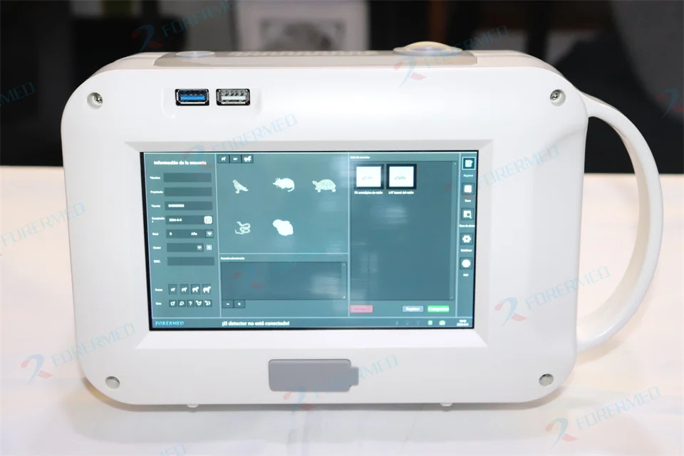 Mini Veterinary X Ray Machine Pet Clinic Portable Digital Xray Machine DR Touch Screen X-ray With FPD