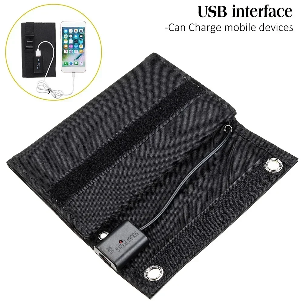 Hot Selling USB Waterproof Outdoor  5V Solar Panel Power Bank Suitable for Travel and Camping Solar Phone Charging System