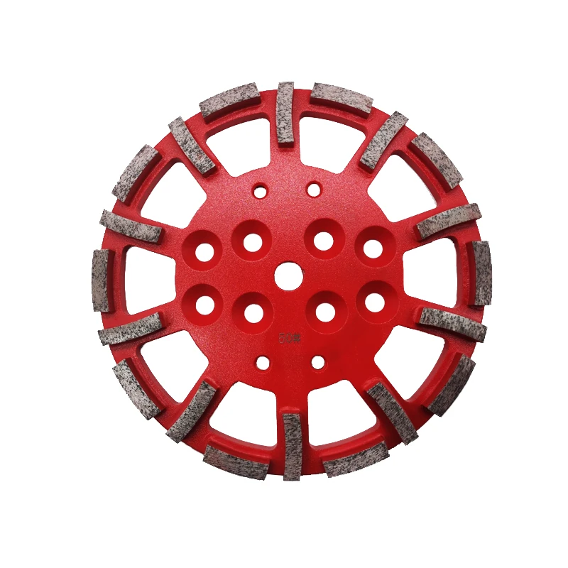 

Hot selling high quality 10 inch 250mm welded diamond disc grinding wheel grinding machine for concrete grinding