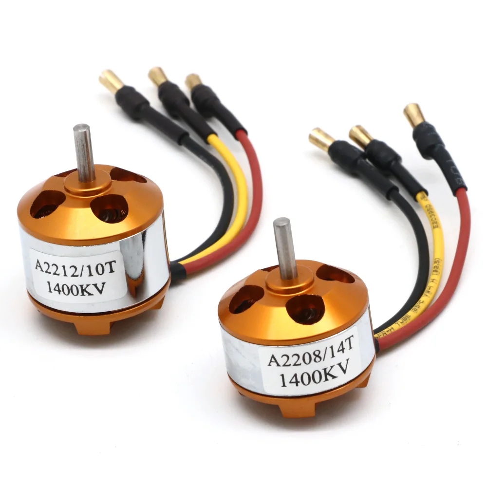 A2212 Brushless Motor 930KV 1000KV 1400KV 2200KV 2450KV 2700KV For RC Aircraft Plane Multi-copter Brushless Outrunner Motor