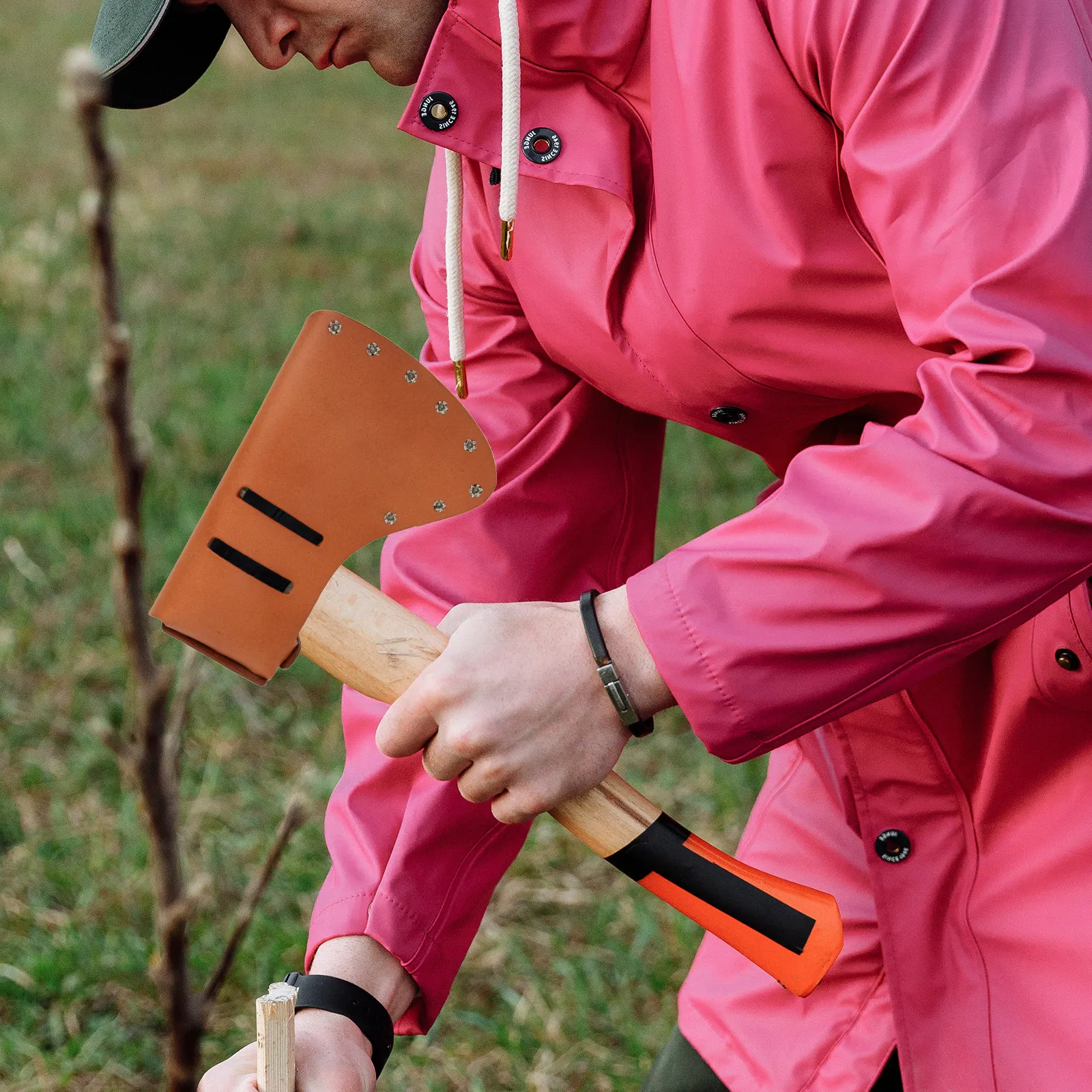 Heavy Duty Cattlehide Hatchet - Woodworking Hatchet ulasan dan harga