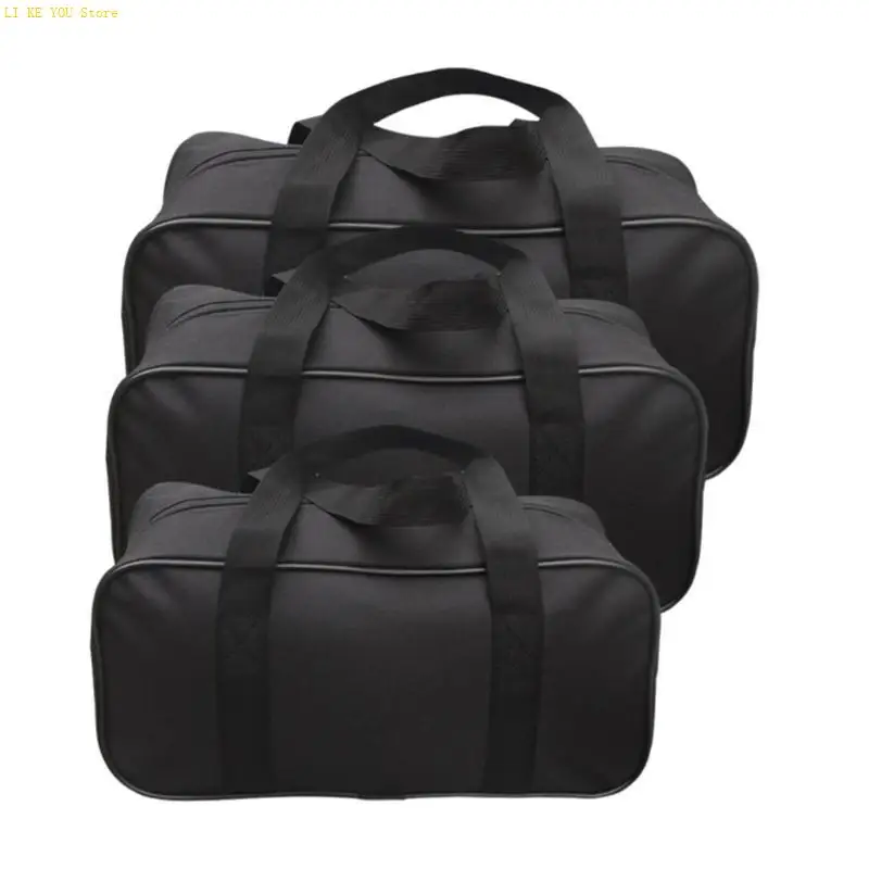 W3JE Waterproof Oxford Cloth Tool Bag for Electricians Woodworkers Repairmen Multipurpose Large Capacity Storage Bag