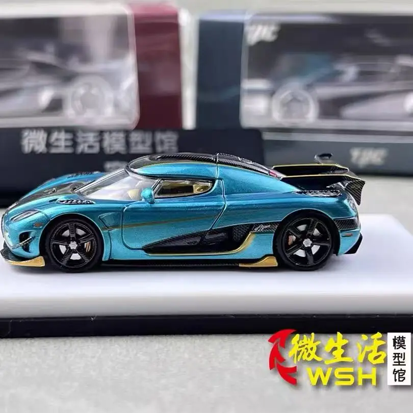 준비된 재고품TPC 1/64 Agera RS 다이캐스트 풀 컬렉션 선물용 스케일 모델 자동차 썸네일 3