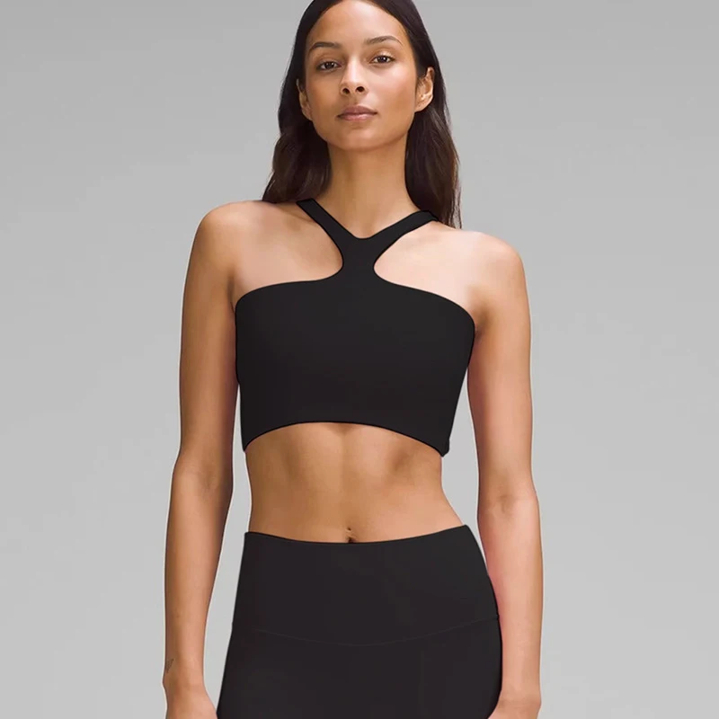 

Модный сексуальный костюм для йоги Bal Fitn, спортивный комплект из бюстгальтера и брюк, женский комплект из двух частей хлопка, нейлона и спандекса, рабочая одежда...