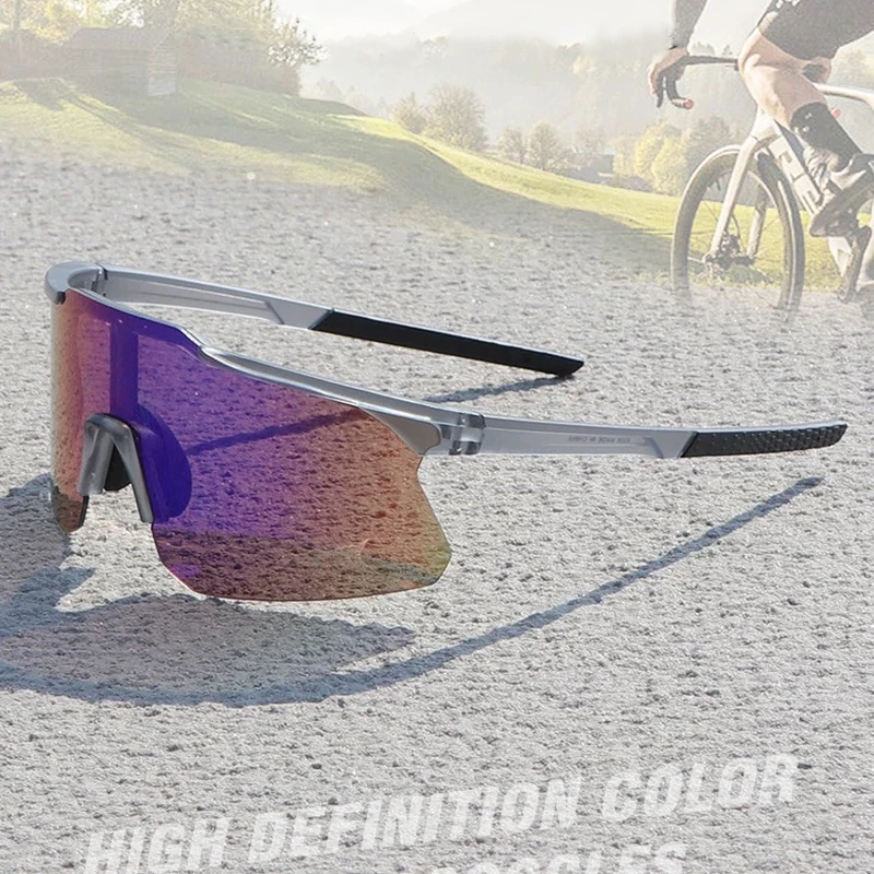 1/2/8 stücke Polarisierte Radfahren Sonnenbrillen Outdoor Sport Radfahren Reiten Laufen Skifahren Goggle Winddicht Angeln Brillen für Männer frauen – Detail 3