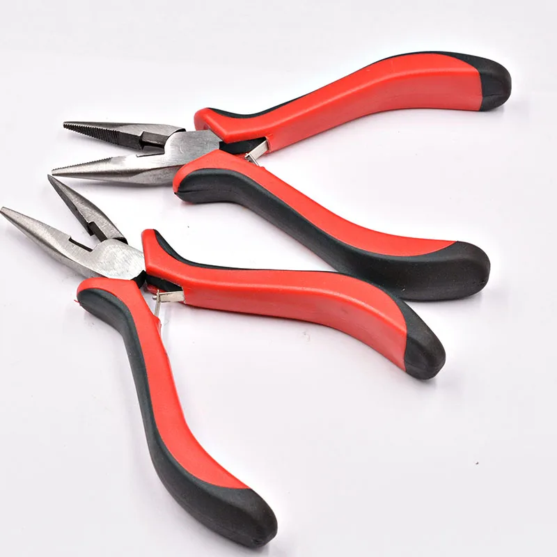 Jewelry Pliers Tool & Equipment Red handle for Crafting Making Tool Beadwork Repair Beading Making Needlework DIY