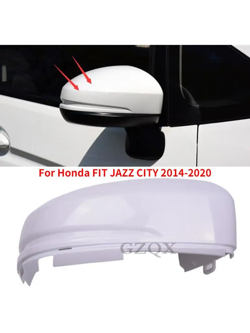 CAPQX Do Honda FIT JAZZ CITY 2014-20 GREIZ GIENIA Osłona lusterka wstecznego bocznego Pokrywa lusterka wstecznego bez kierunkowskazu LED — zdjęcie 2