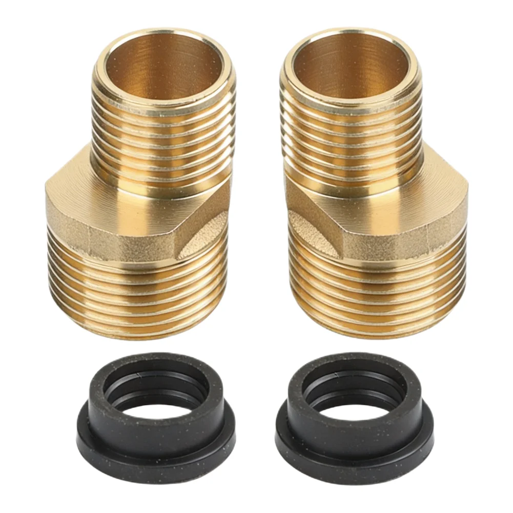 For G1 2 To G3 4 Pipes Shower Pipe Fitting S-Connector Adapter Shower Repair G1 2 To G3 4 Rubber Seal Ring Easy Disassembly