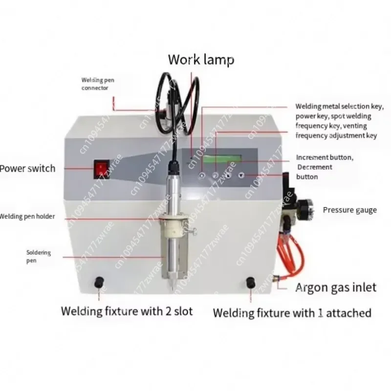 Intelligent Desktop Small Household Spot Welding Machine for Gold Silver Jewelry Pulse Welding Technology for Home Use
