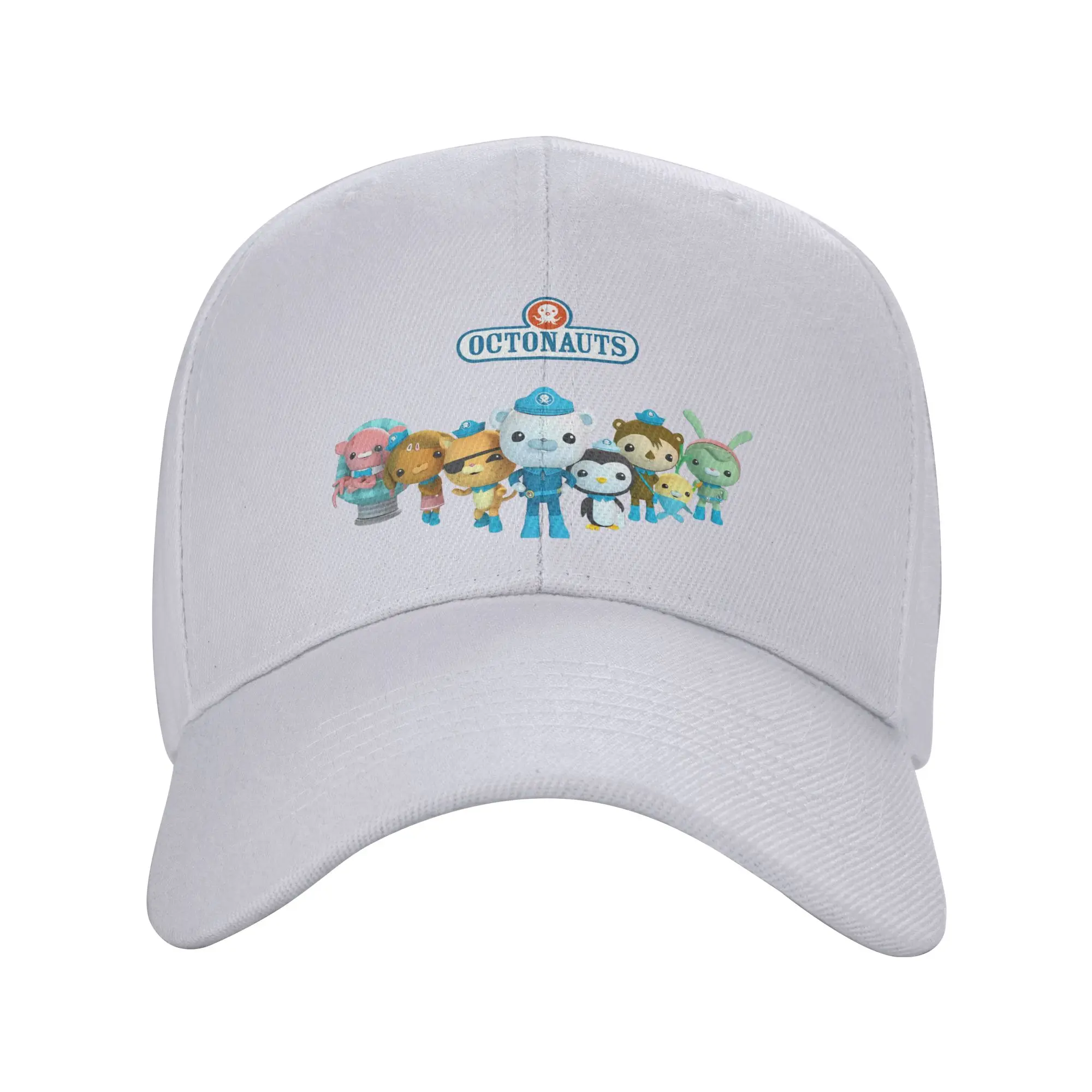 Fashion Kid Kwazii Octonauts Characters Curved Brim Baseball Cap Everyday Commuting Sun Visor Cap