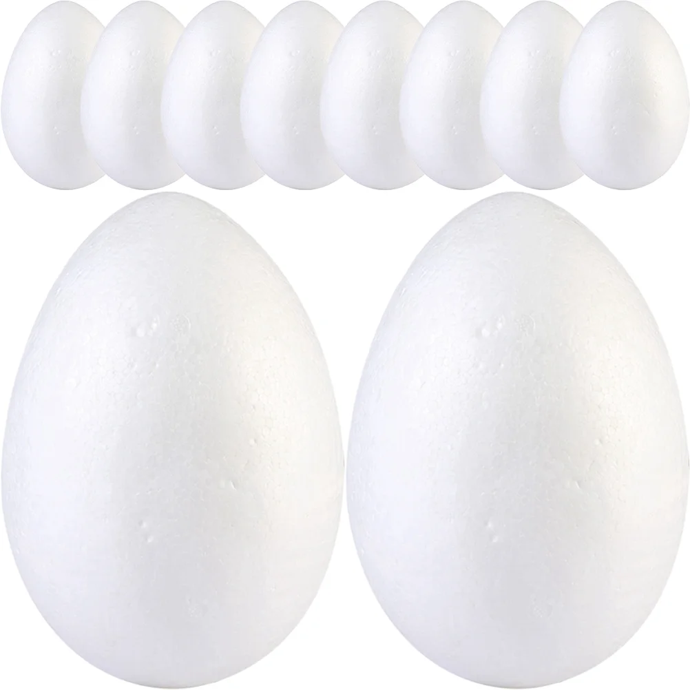 

Solid Foam Egg Festival Ornament DIY Foams Eggs Easter Decor Decoration Party Favors Crafts