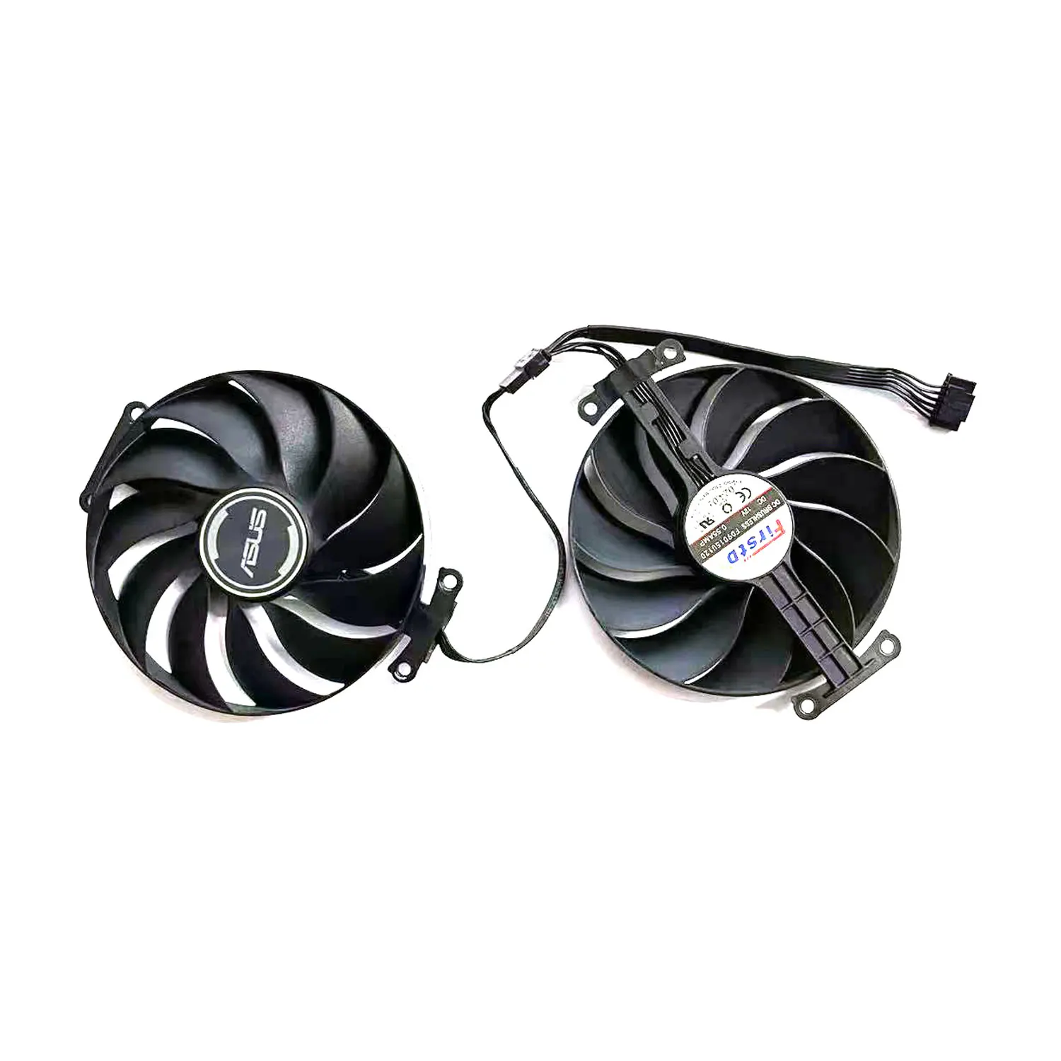 Novo ventilador gpu fd9015u12d 89mm 7pin rtx4060 4060ti para asus geforce rtx 4060 ti 4060 resfriamento de placa gráfica